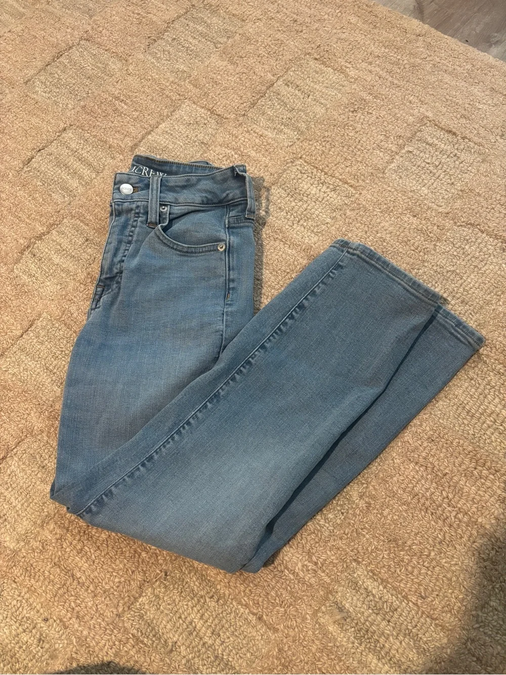 J. Crew Men's Light Blue Slim Straight Jeans